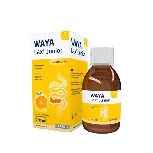 Waya Lax Junior Перорален разтвор при запек х250 мл