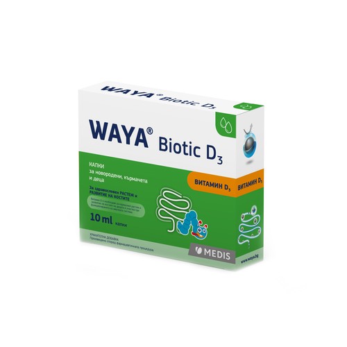 Waya Biotic D3 Капки 10мл.