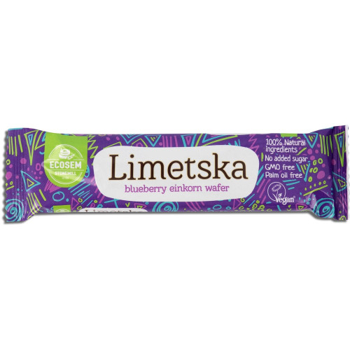 Екосем вафла лимецка боровинка х 30 гр.