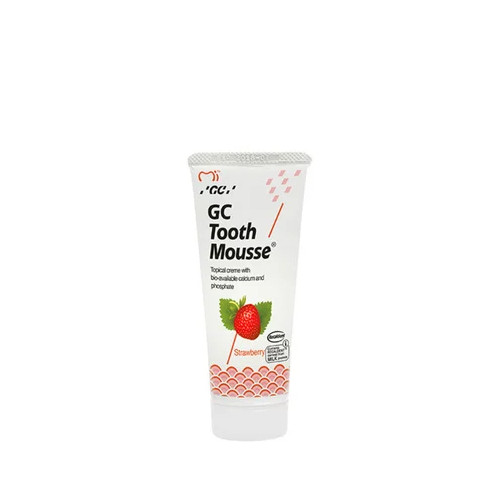 Tooth Mousse GC Реминерализиращ дентален крем ягода x35 мл