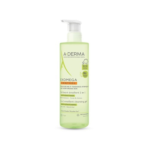 A-Derma Exomega Control Емолиентен почистващ гел 2в1 х500 мл