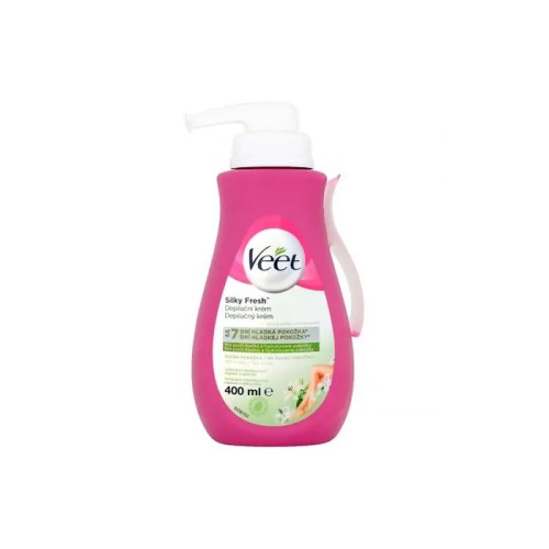 Veet Silky Fresh Депилиращ крем за нормална и суха кожа 400 мл