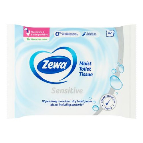 Zewa Pure Мокри кърпи x42 броя