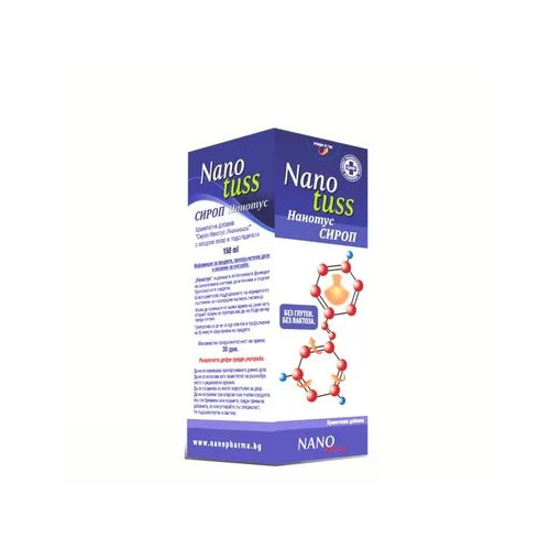 Nanotuss Сироп против кашлица x150 мл Nano Pharma
