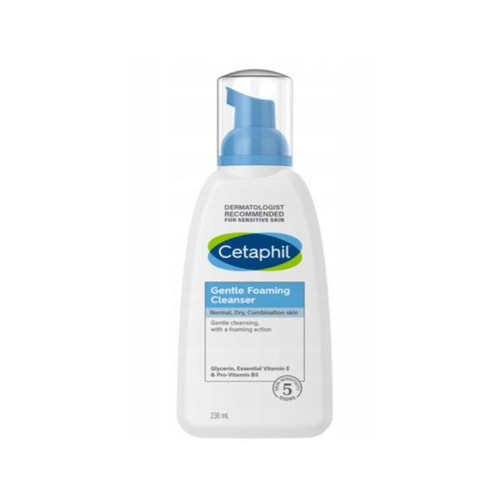 Cetaphil Нежна измивна пяна за лице за нормална, суха и комбинирана кожа x 236 мл Galderma