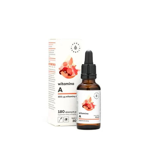 Витамин А за здравето на очите x30 мл Aura Herbals