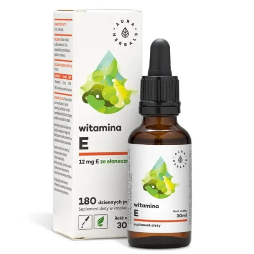 Aura Herbals Витамин Е капки 30 мл