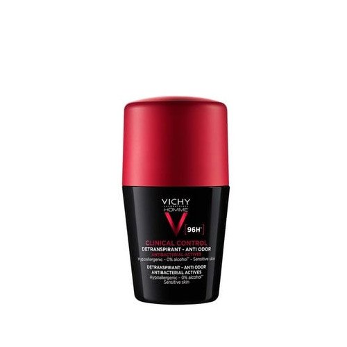 Vichy Homme Clinical Control Рол-он дезодорант против изпотяване 96 часа х50 мл