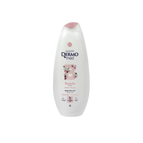 Дермомед душ гел бели цветя 750 мл 