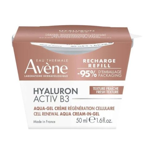 Avene Hyaluron Activ B3 Регенериращ аква гел-крем 50 мл Eко пълнител