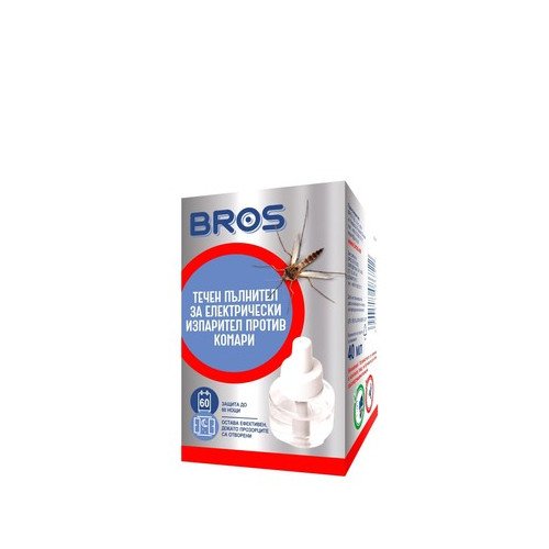 Bros Течен пълнител за електрически изпарител против комари х40 мл