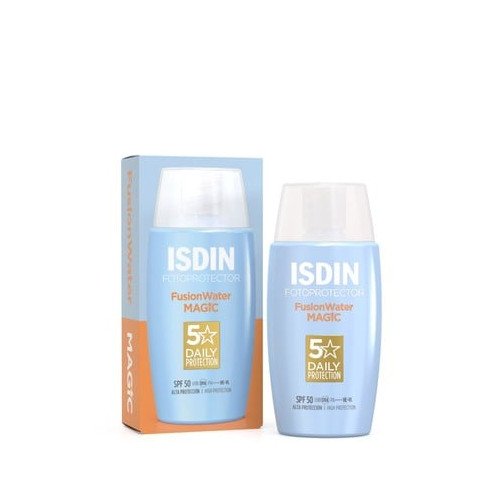 ISDIN Fotoprotector Fusion Water Magic Слънцезащитен флуид за лице SPF50 х50 мл