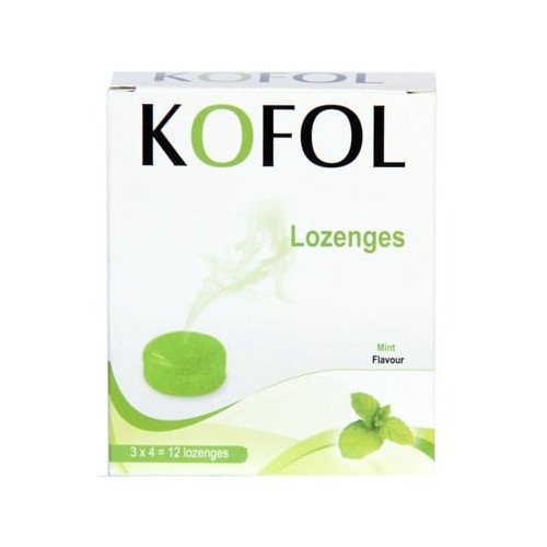 Кофол мента бонбони х12 /гърло и кашлица/