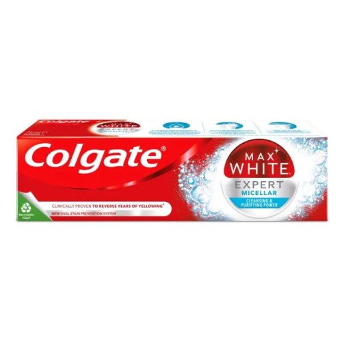 Colgate Max White Expert Micellar Избелваща паста за зъби 75 мл
