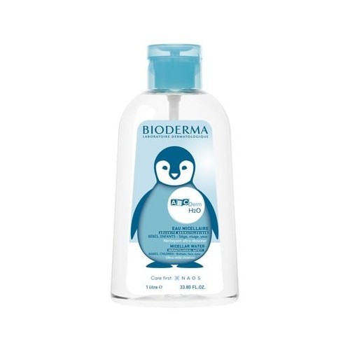 Bioderma ABCDerm Почистваща мицеларна вода за нормална и суха бебешка и детска кожа x1 л