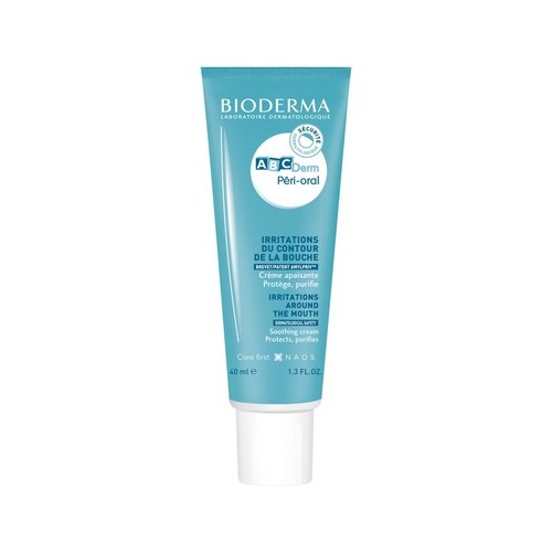 Bioderma ABCDerm Успокояващ и заздравяващ крем при дразнене около устата при бебета и деца х40 мл