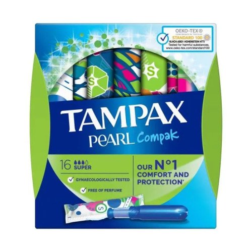 Tampax Compak Normal Дамски тампони с апликатор х16 броя