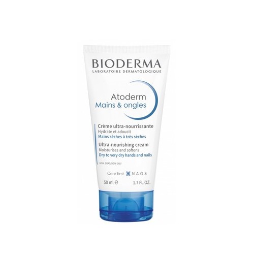 Bioderma Atoderm Възстановяващ крем за сухи ръце и нокти х50 мл