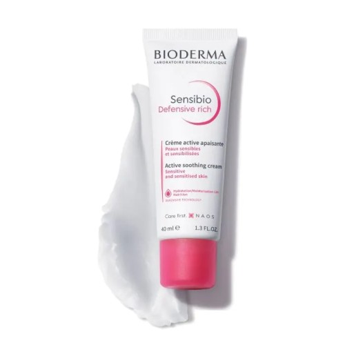 Bioderma Sensibio Defensive Богат защитен крем за лице 40 мл