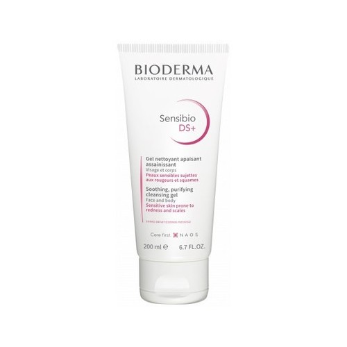 Bioderma Sensibio DS+ Успокояващ и почистващ гел против зачервявания х200 мл