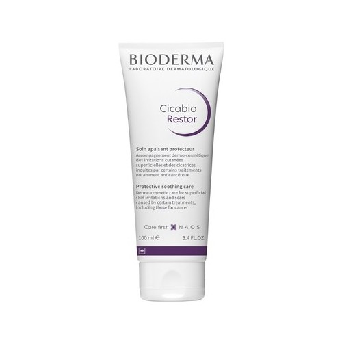 Bioderma Cicabio Restor Успокояващ крем за отслабена кожа от терапии при рак х100 мл