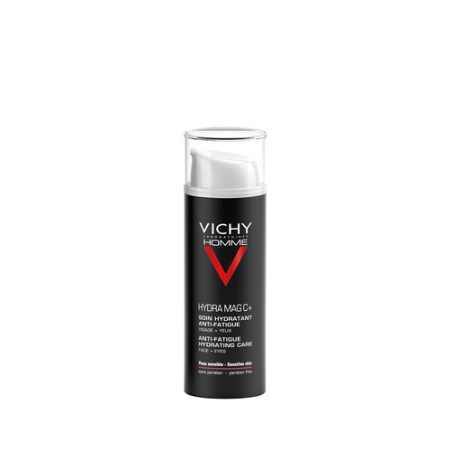 Vichy Homme Hydra Mag C+ Хидратиращ и укрепващ крем за мъже за лице и очи х50 мл
