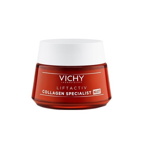 Vichy Liftactiv Collagen Specialist Нощен крем против бръчки за всеки тип кожа x50 мл