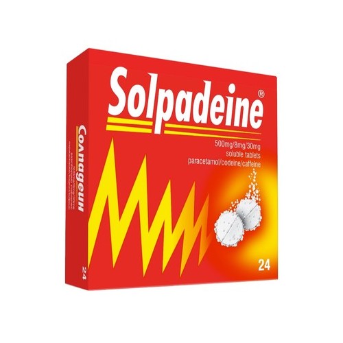 Solpadeine х24 разтворими таблетки