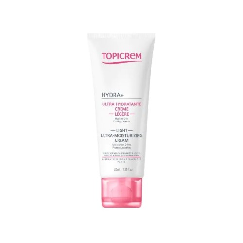 Topicrem HYDRA+ Rich Ultra–Moisturizing Cream Хидратиращ и подхранващ крем за лице 40 мл