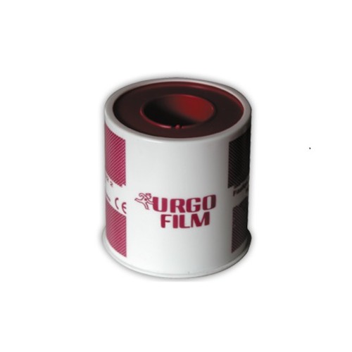 Urgo Film Лейкопласт 5 м x5 см, червен