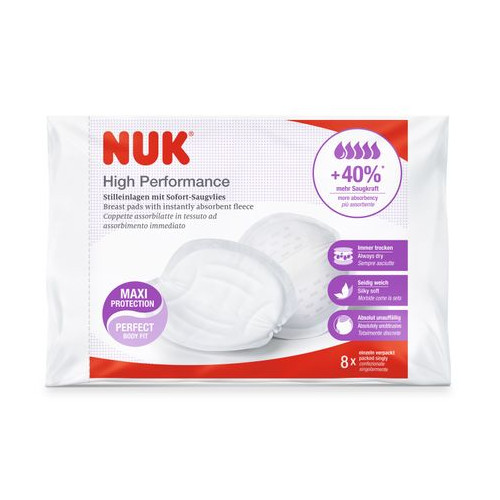 Nuk High Performance Подплънки за кърмачки 8 бр