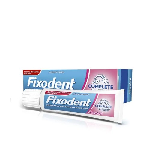 Fixodent Complete Original Фиксиращ крем за зъбни протези 70 гр