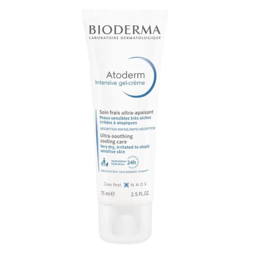 Bioderma Atoderm Интензивен гел-крем за много суха, раздразнена и атопична кожа х75 мл
