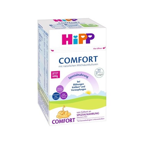HiPP Comfort Мляко за кърмачета при колики и запек х600 г