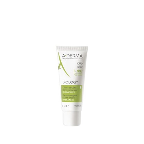 A-Derma Biology Хидратиращ лек крем за нормална и смесена кожа x40 мл