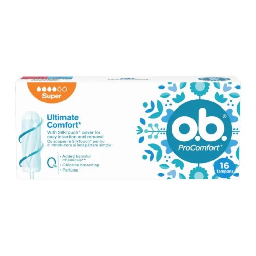 O.B ProComfort Super Тампони х16 бр