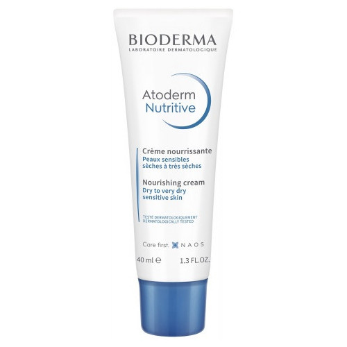 Bioderma Atoderm Подхранващ и хидратиращ крем за лице за суха чувствителна кожа х40 мл