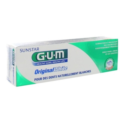 GUM Original White Избелваща паста за зъби х75 мл