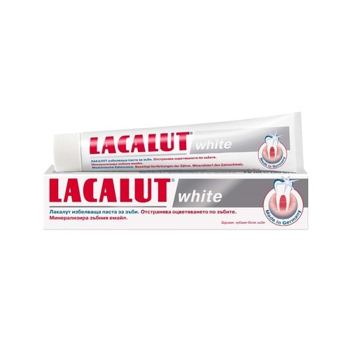 Lacalut White Избелваща паста за зъби x75 мл