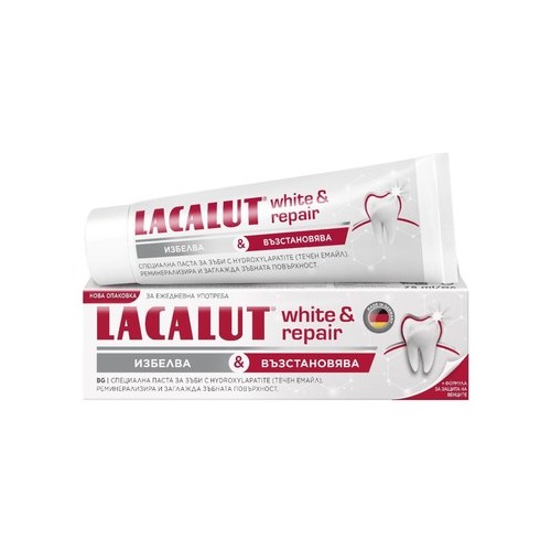 Lacalut White and Repair Паста за зъби х75 мл