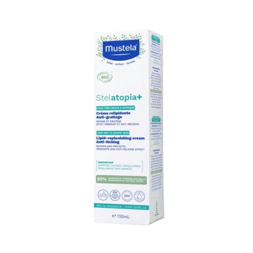 Mustela Stelatopia+ крем за много суха до атопична кожа 150 мл