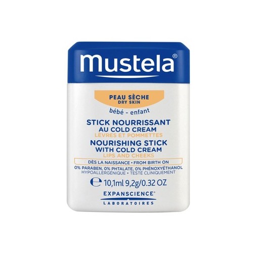 Mustela Хидра стик с колд крем х9.2 г