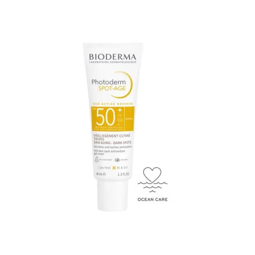 Bioderma Photoderm Spot-age Слънцезащитен крем за лице против пигментни петна и бръчки SPF50+ 40 мл 