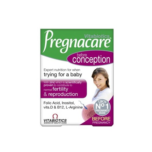 Pregnacare Зачеване x30 таблетки Vitabiotics