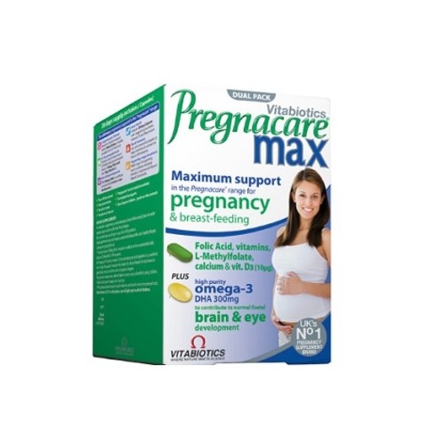 Pregnacare Max Витамини за бременни x56 таблетки + 28 капсули Vitabiotics