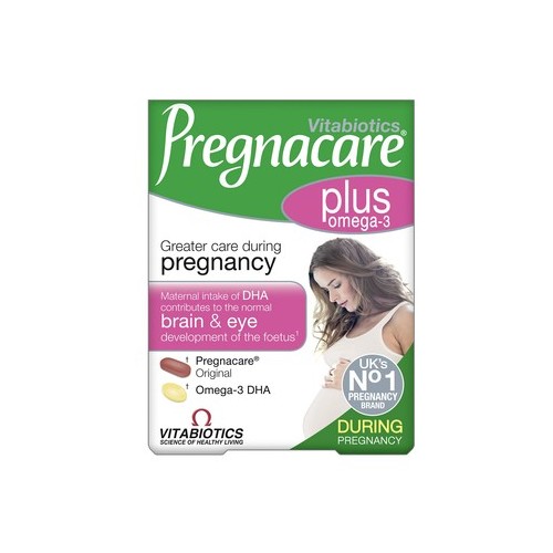 Pregnacare Plus Витамини за бременни х28 таблетки и Оmega-3 x28 капсули Vitabiotics