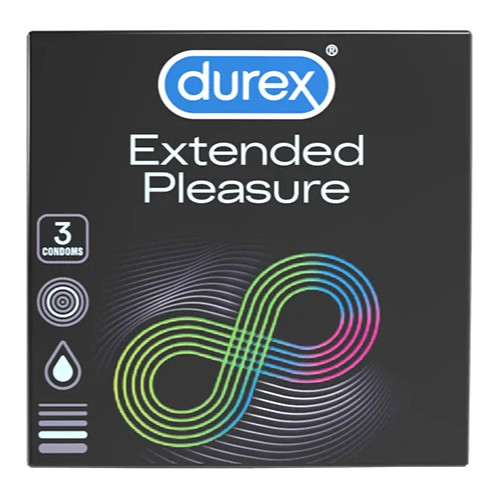 Durex Extended Pleasure презервативи за по-продължително удоволствие х 3 броя