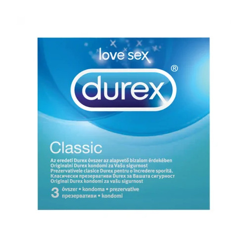 Durex Classic Презервативи x3 броя