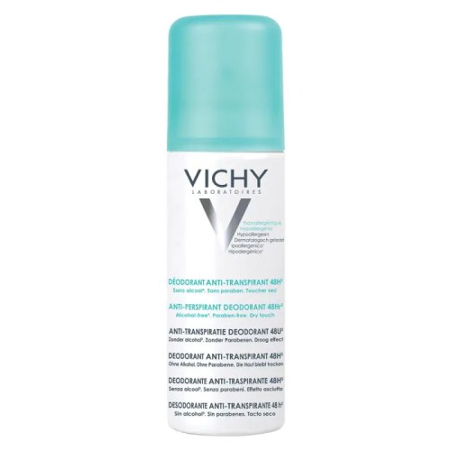 Vichy Дезодорант-спрей с 48 часа ефект против изпотяване 125 мл