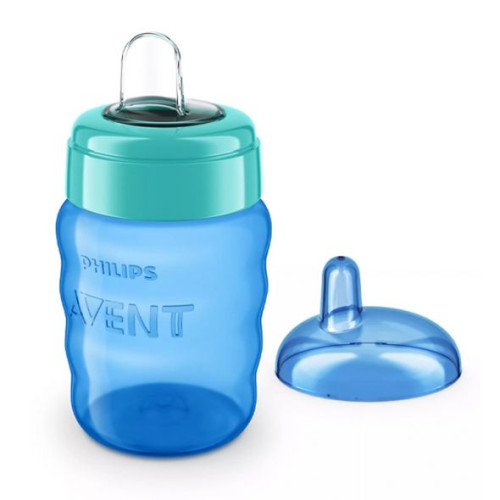 Philips Avent Чаша със силиконов улей синя 6М+ 200 мл